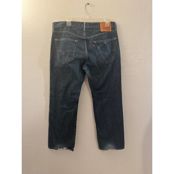 Levi’s 559 Relaxed Straight Jeans W34 L30 100% Cotton Made in Egypt - Picture 2 of 6